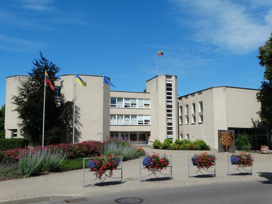 Municipality and eldership headquarters, Trakai, Lithuania