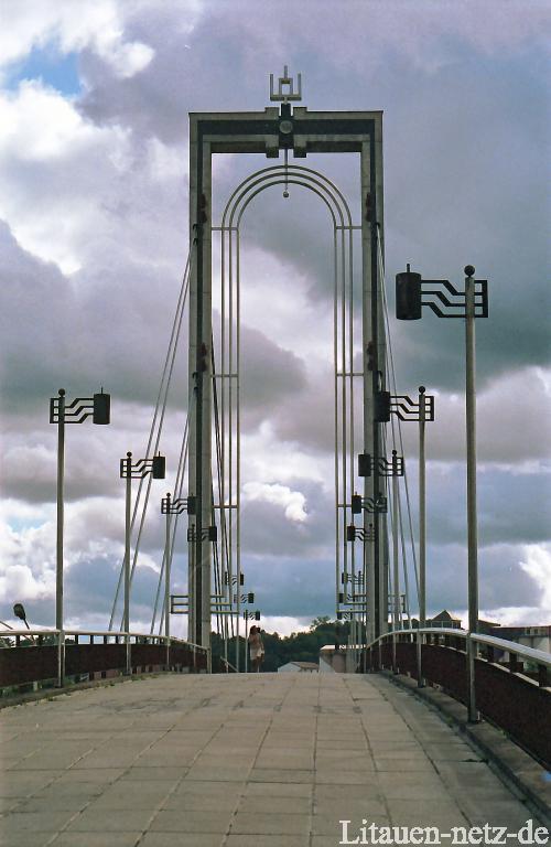 Most Króla Mendoga dla pieszych